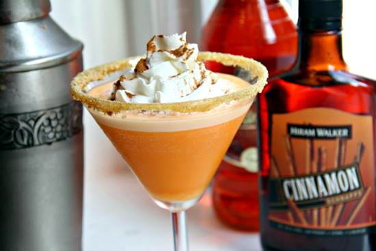 Pumpkin Cheesecaketini