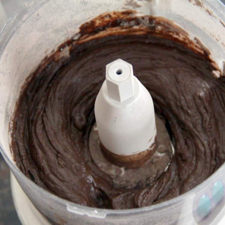 ingredients mixed together in food processor