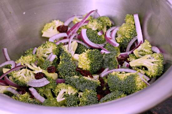 Broccoli Yogurt Salad Recipe | SnappyGourmet.com