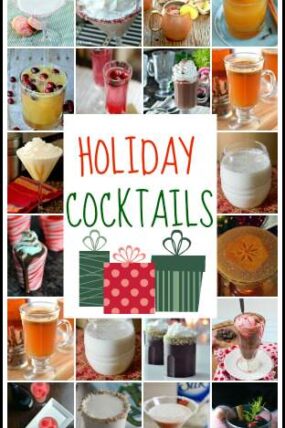 Holiday and Christmas Cocktails | snappygourmet.com