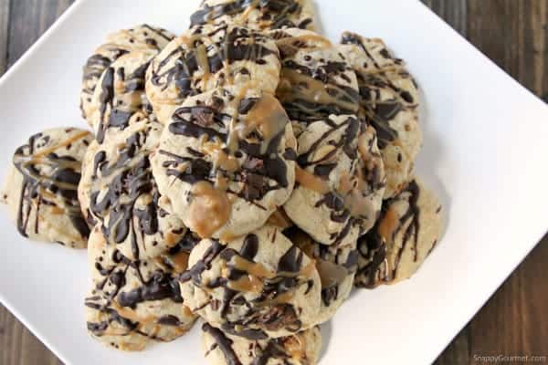 Exploding Cookies Chocolate Peanut Butter Explosion Cookies Recipe - Snappy Gourmet