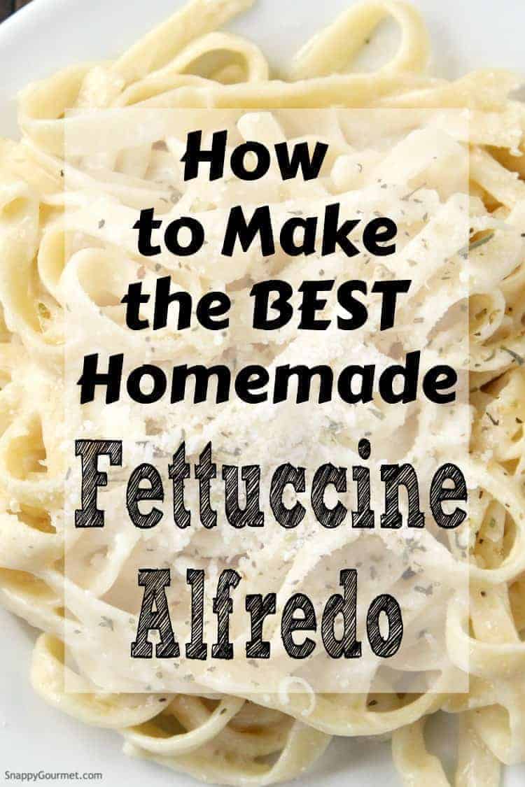 how to make fettuccine alfredo