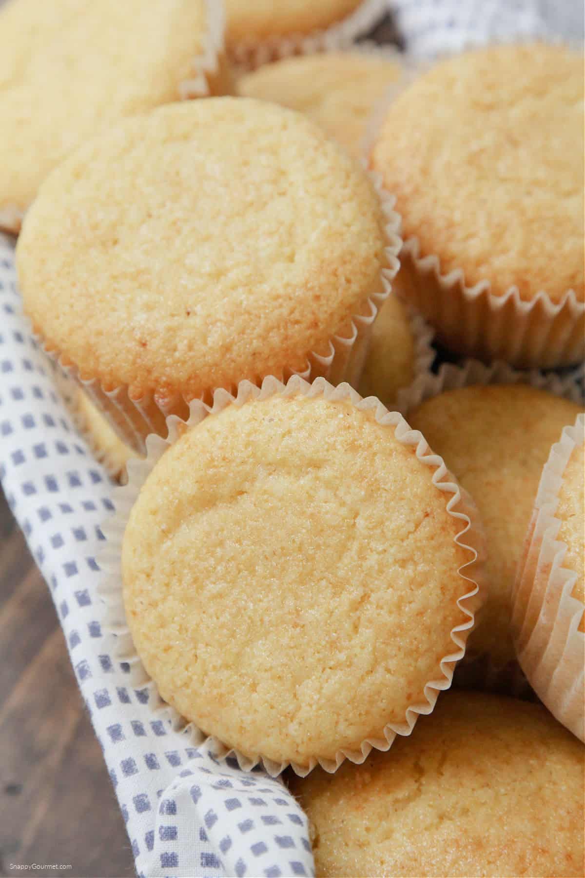 CORNBREAD MUFFINS in basket