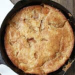 Cast Iron Peach Cobbler