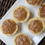 platter with Chocolate Pecan Tassies