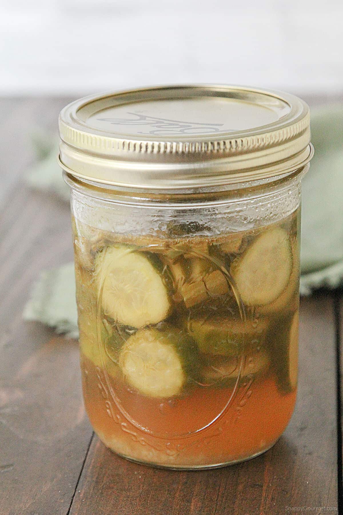 Asian Pickles Asian Pickles in mason jar