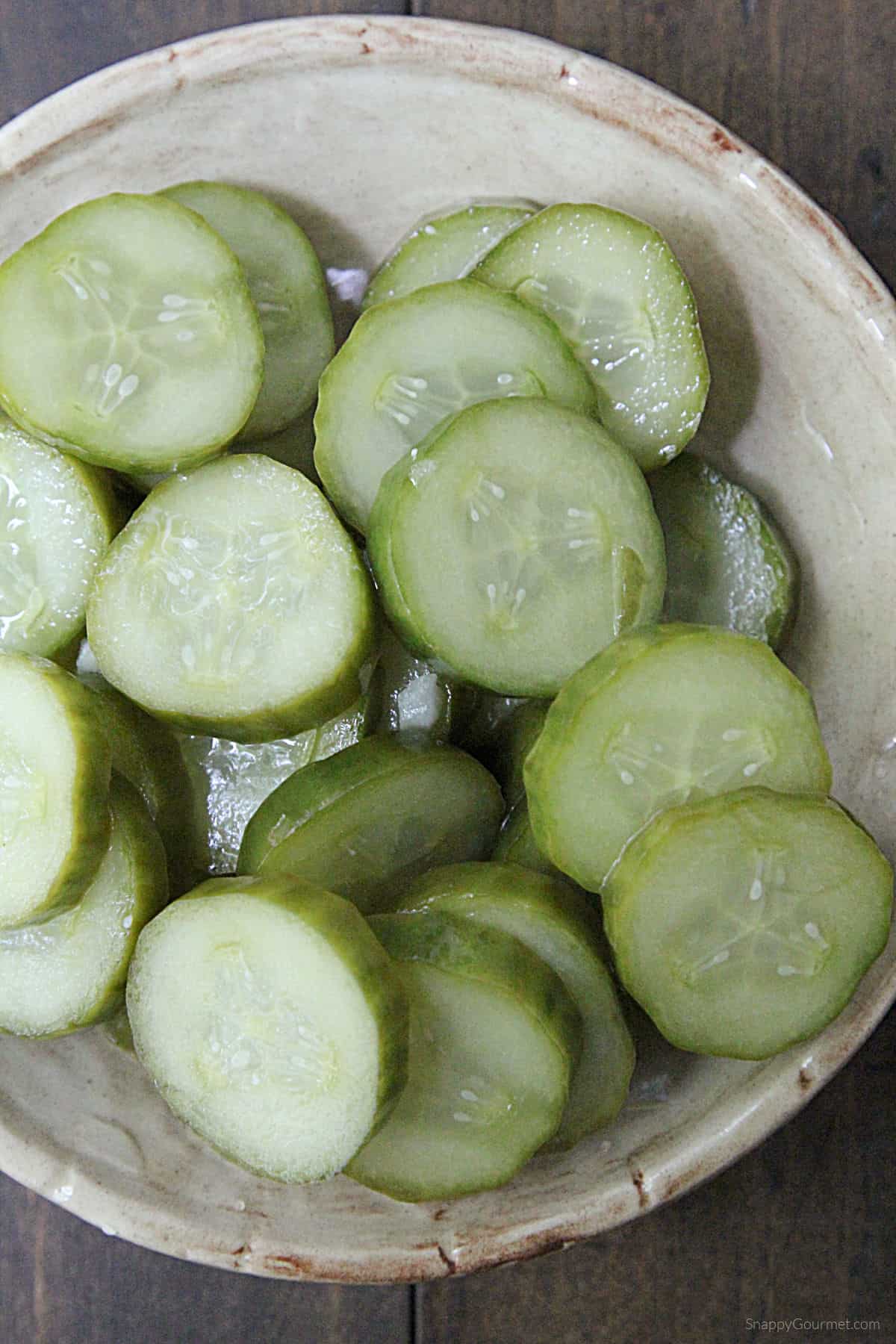 Garlic Pickles Garlic Pickles in bowl