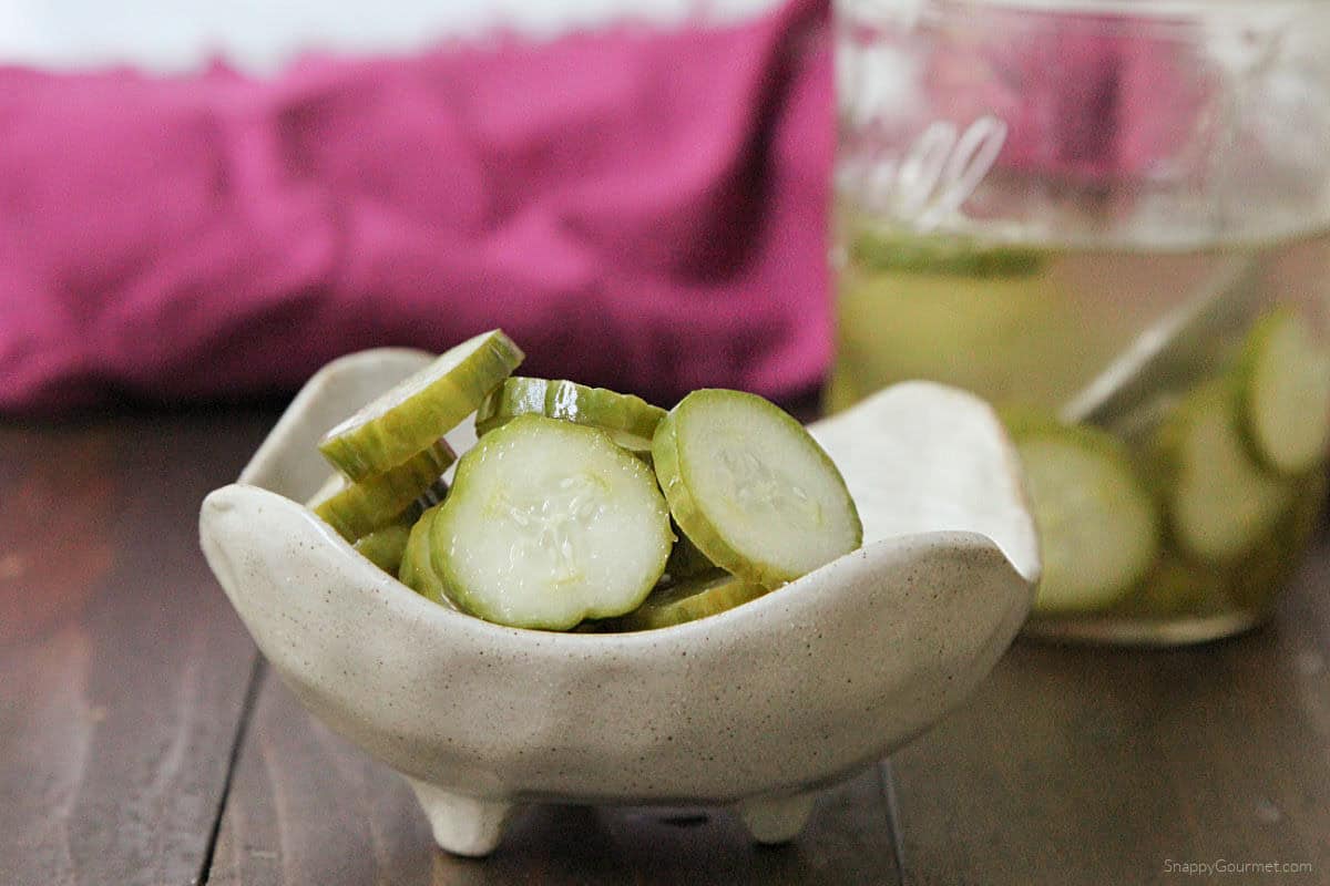 Japanese Pickles in bowl